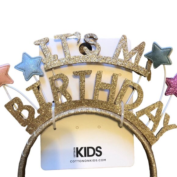 NWT Cotton On Birthday Headband - Picture 2 of 4